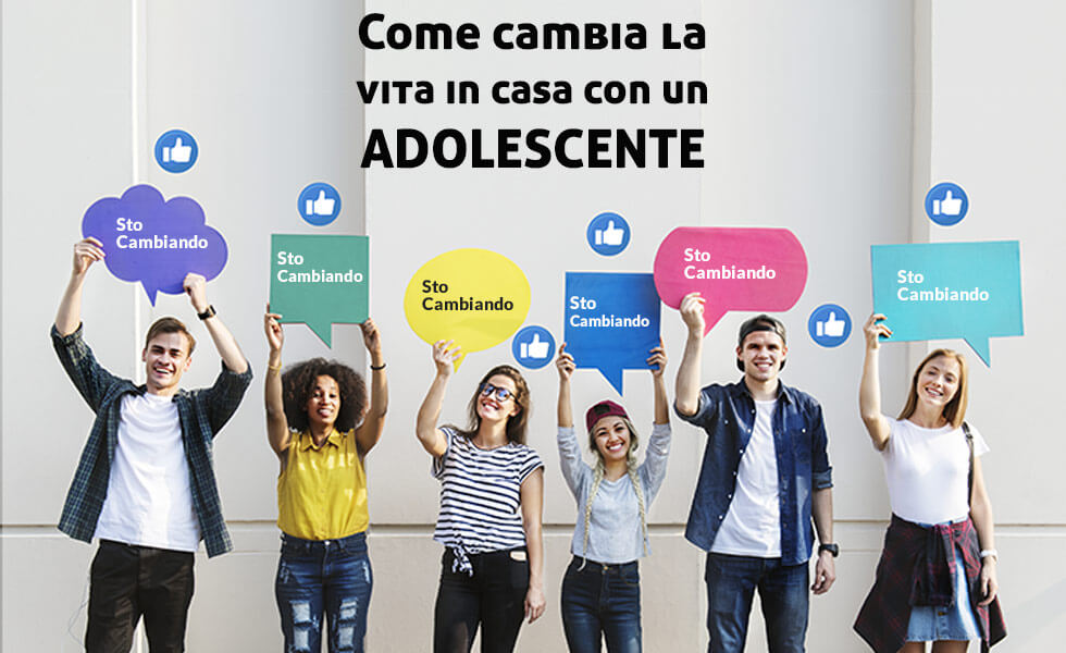 La vita in famiglia con un adolescente. Come cambia la vita in casa con un adolescente